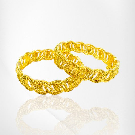 2PC Gold Bangle