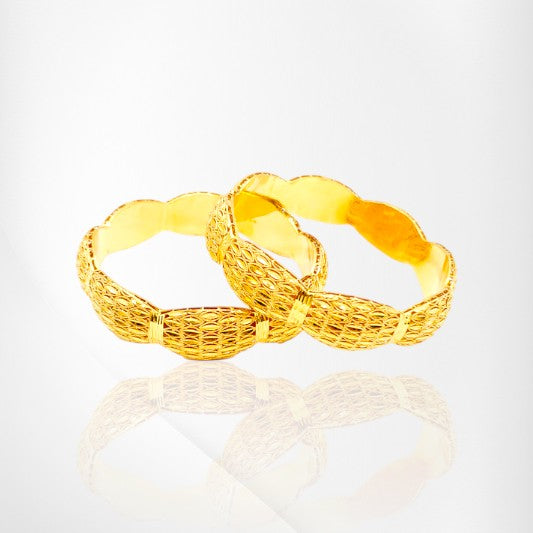 2PC Gold Bangle