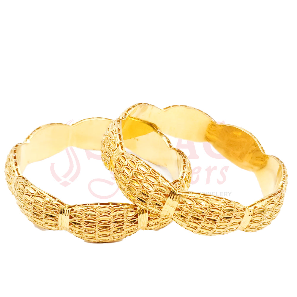 2PC Gold Bangles