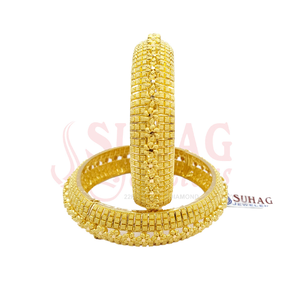 2PC Gold Bangles