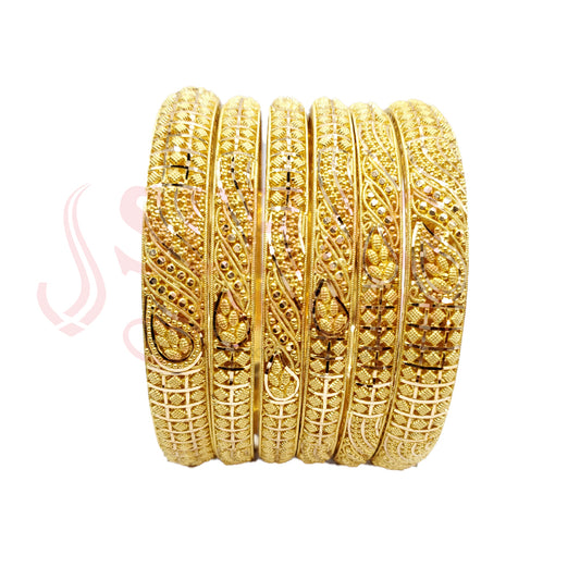 Gold Bangle Set