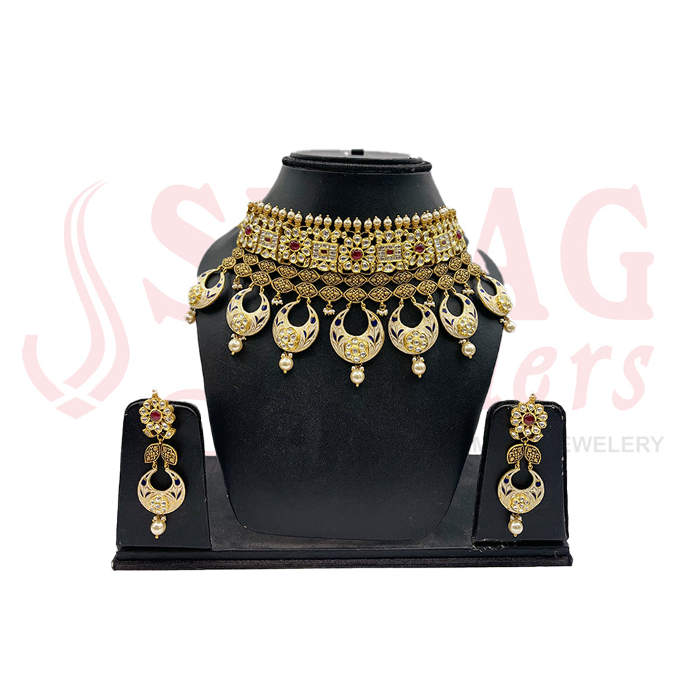 Kundan Necklace Set