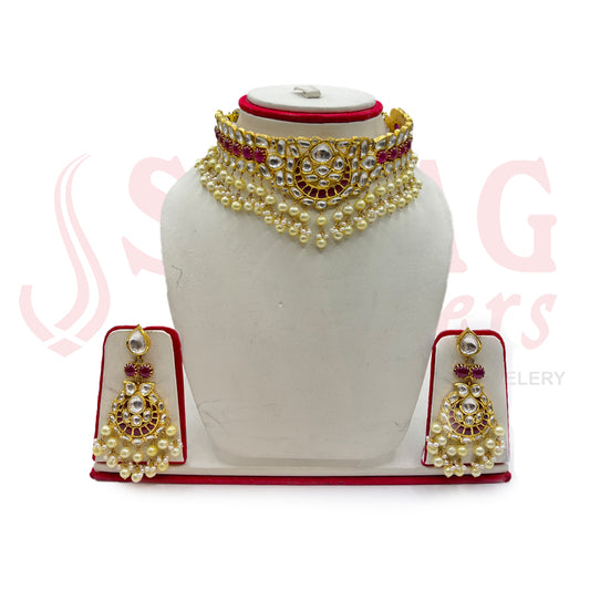 Kundan Necklace Set