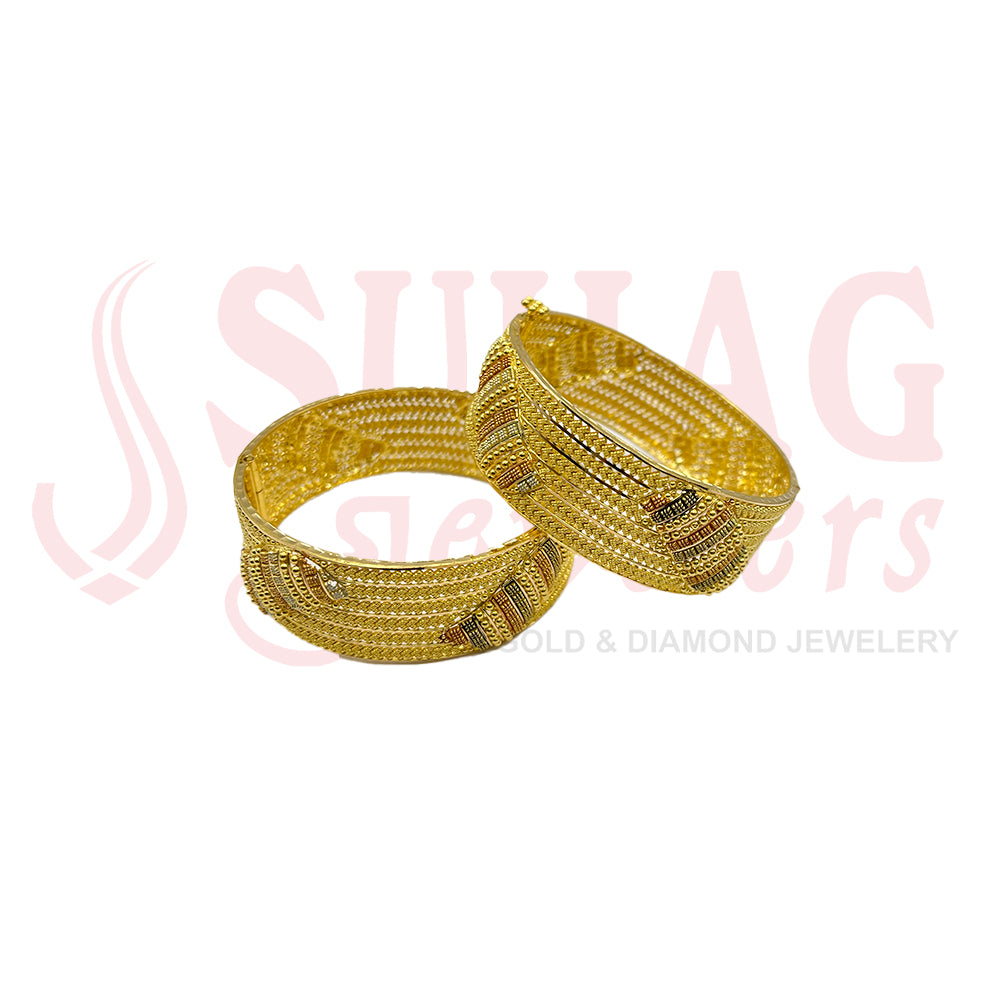 2PC Gold Bangles