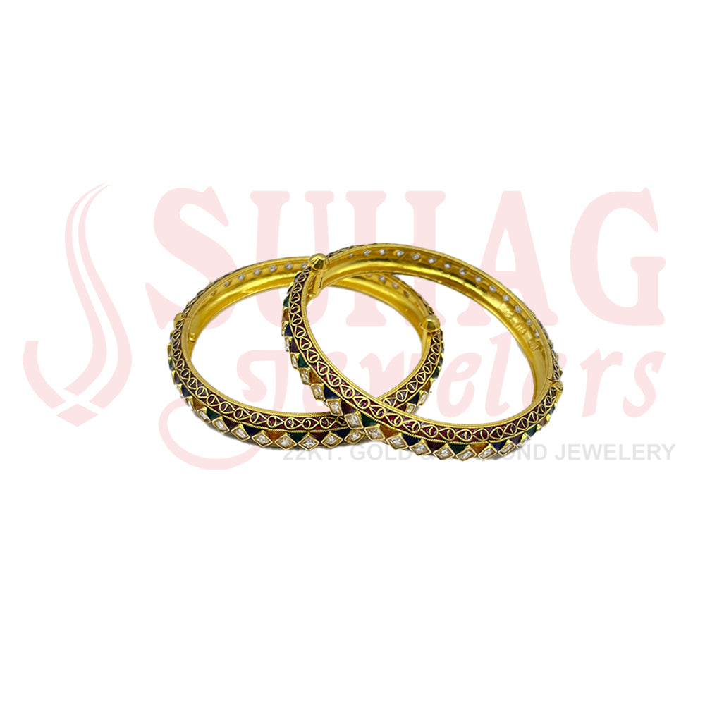 Antique Gold Bangles