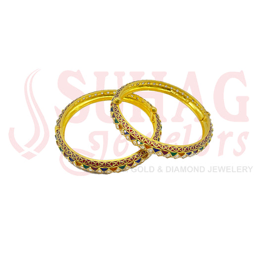 Antique Gold Bangles