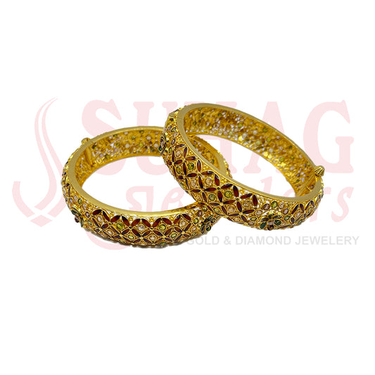 Antique Gold Bangles