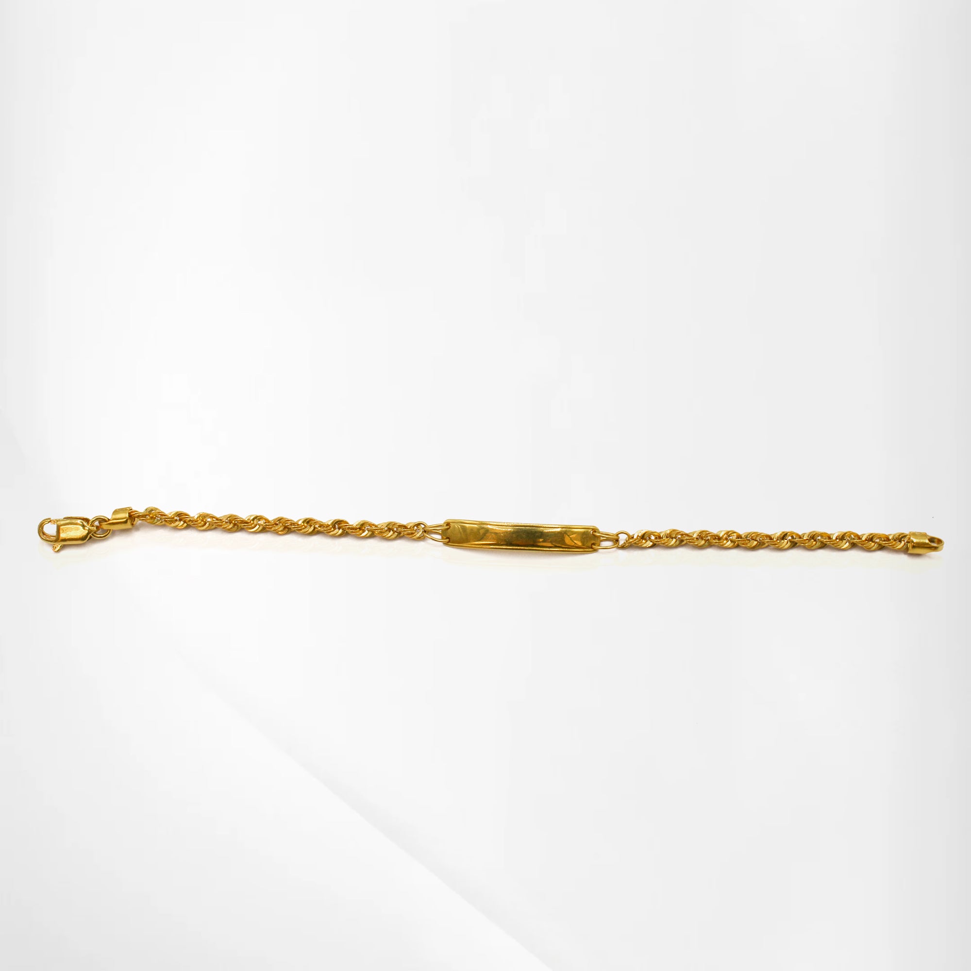 Custom Name Rope Bracelet – Trendy & Secure