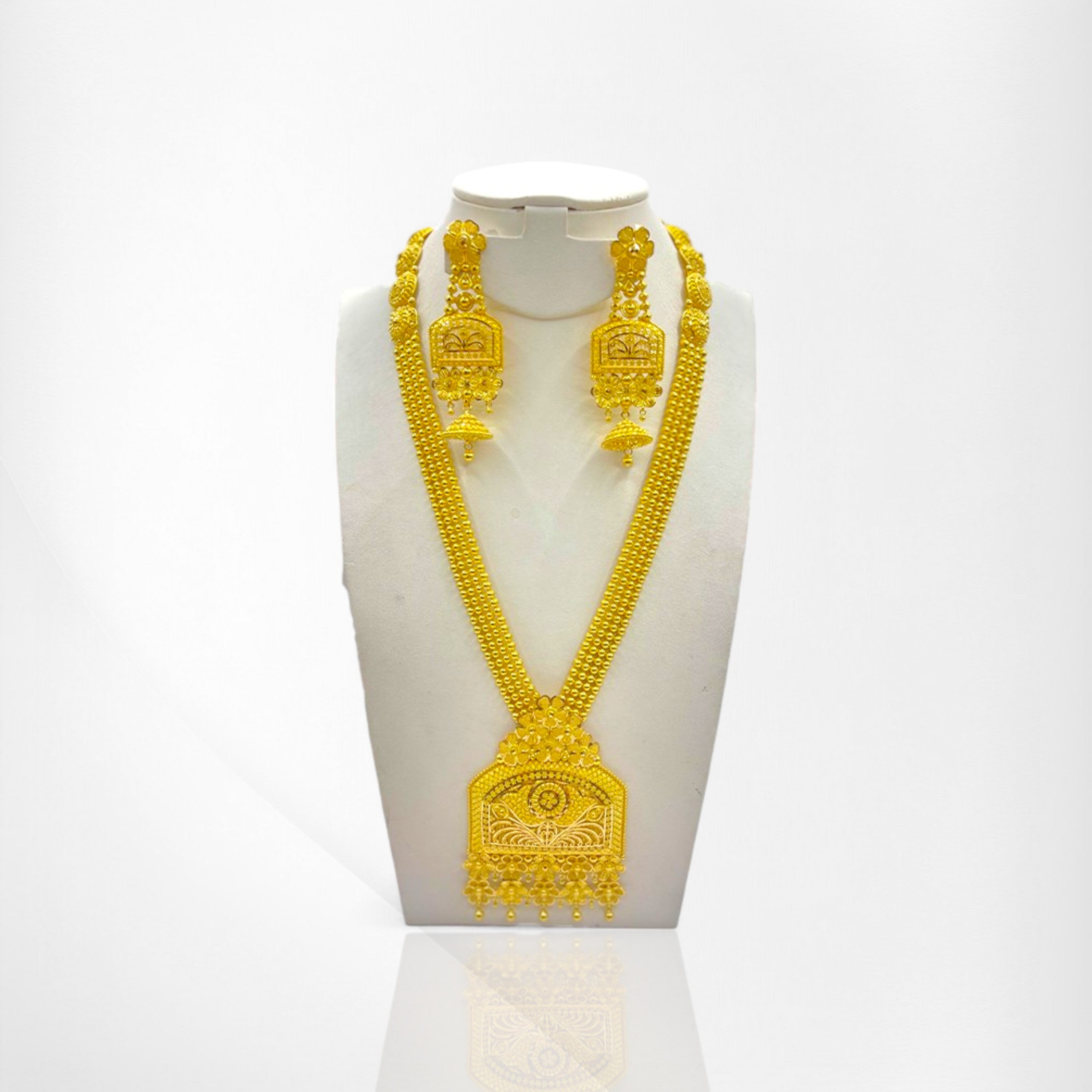 Grand Bridal Set with Long Layered Set