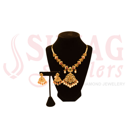 Antique Gold Necklace Set