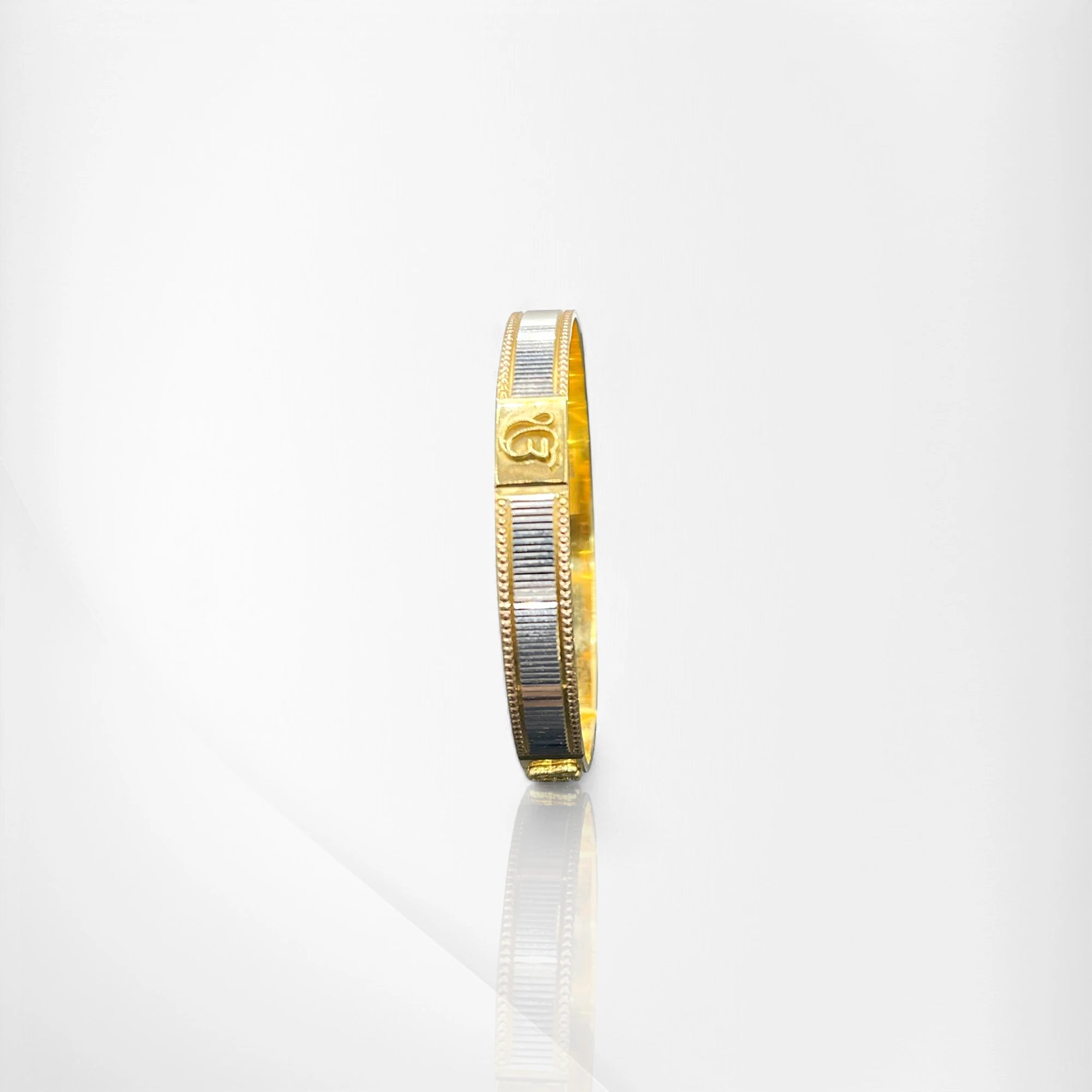Elegant Dual-Tone Kada