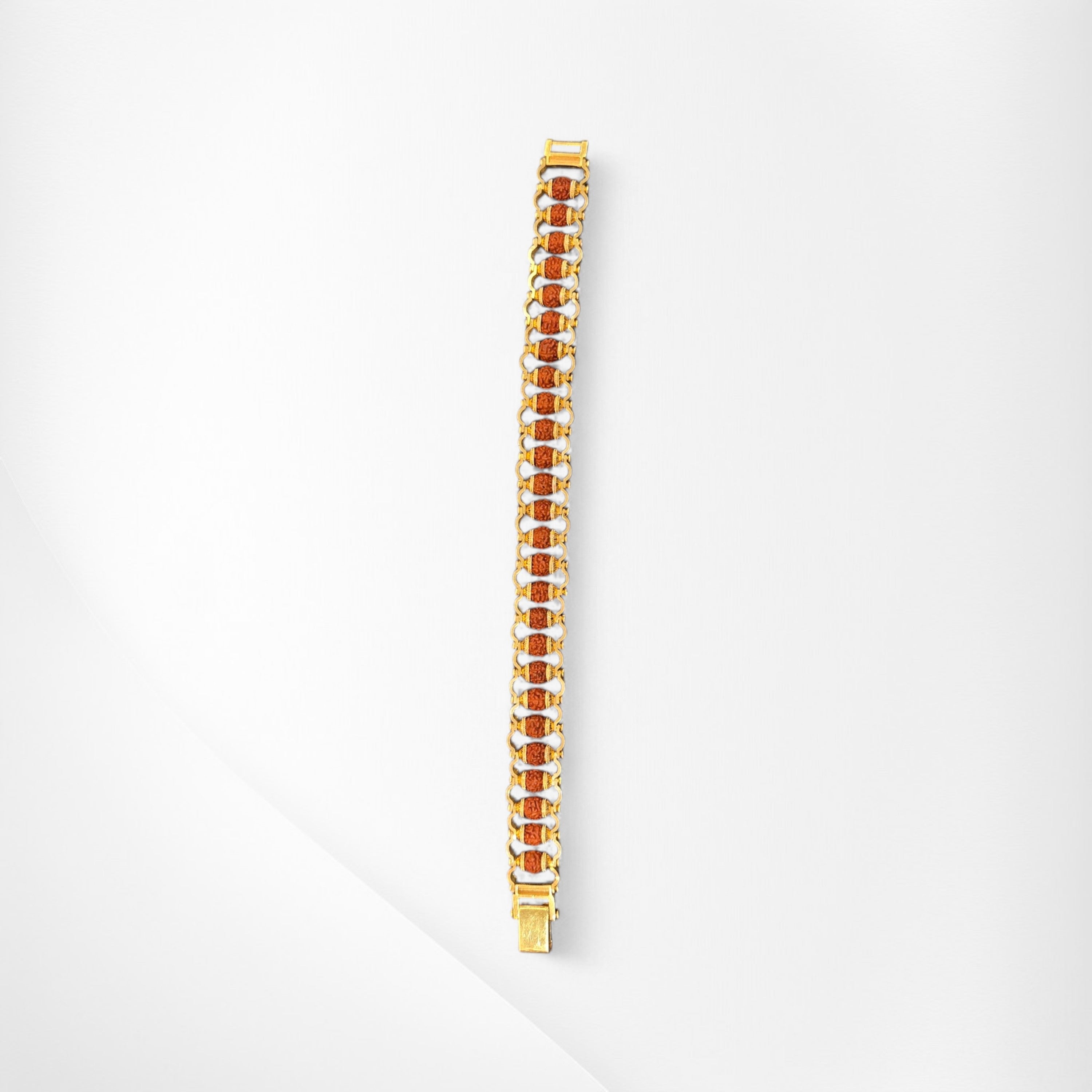 Rudra Premium Gold Bracelet