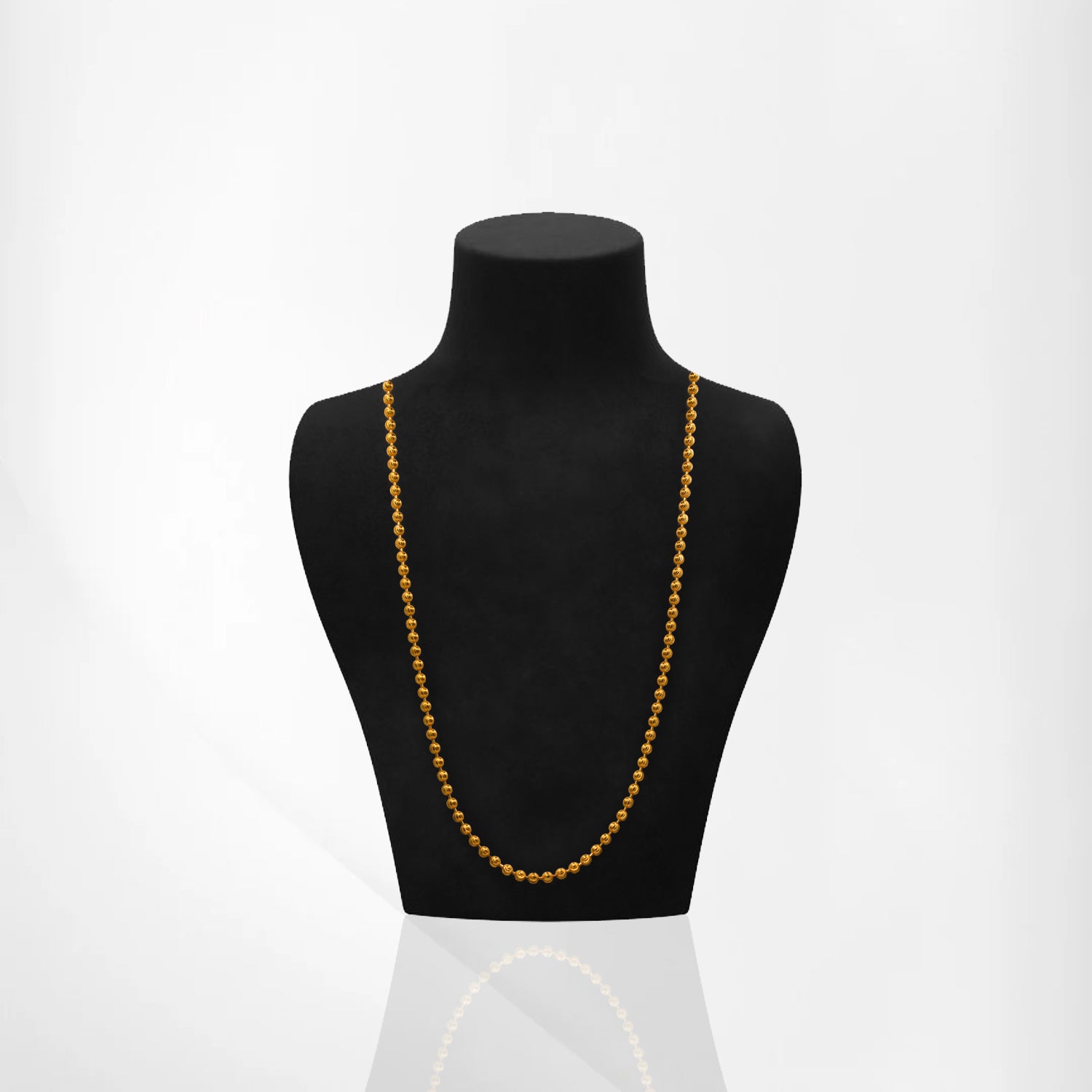 Gold Small Beads Chain for Women – Perfect for Western & Traditional Looks