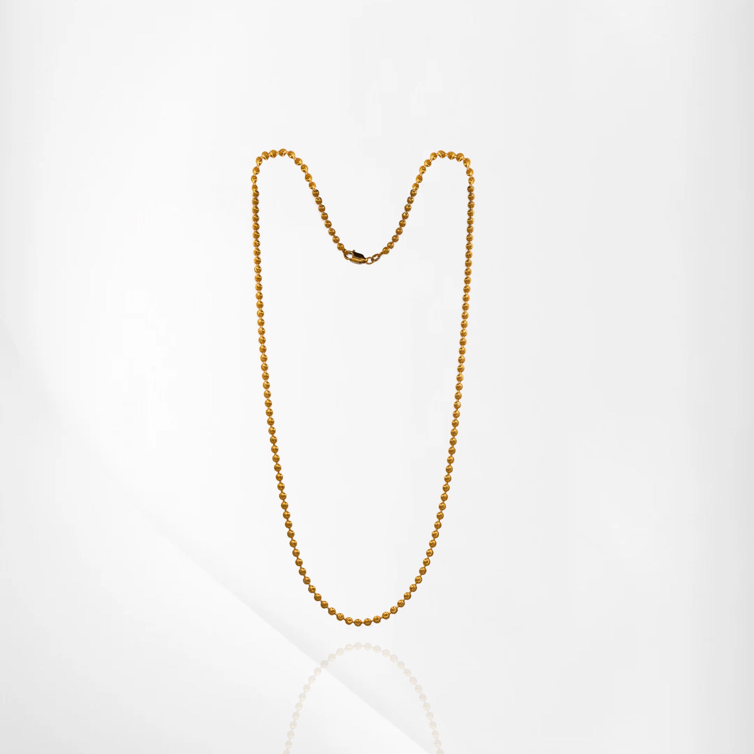 Gold Small Beads Chain for Women – Perfect for Western & Traditional Looks
