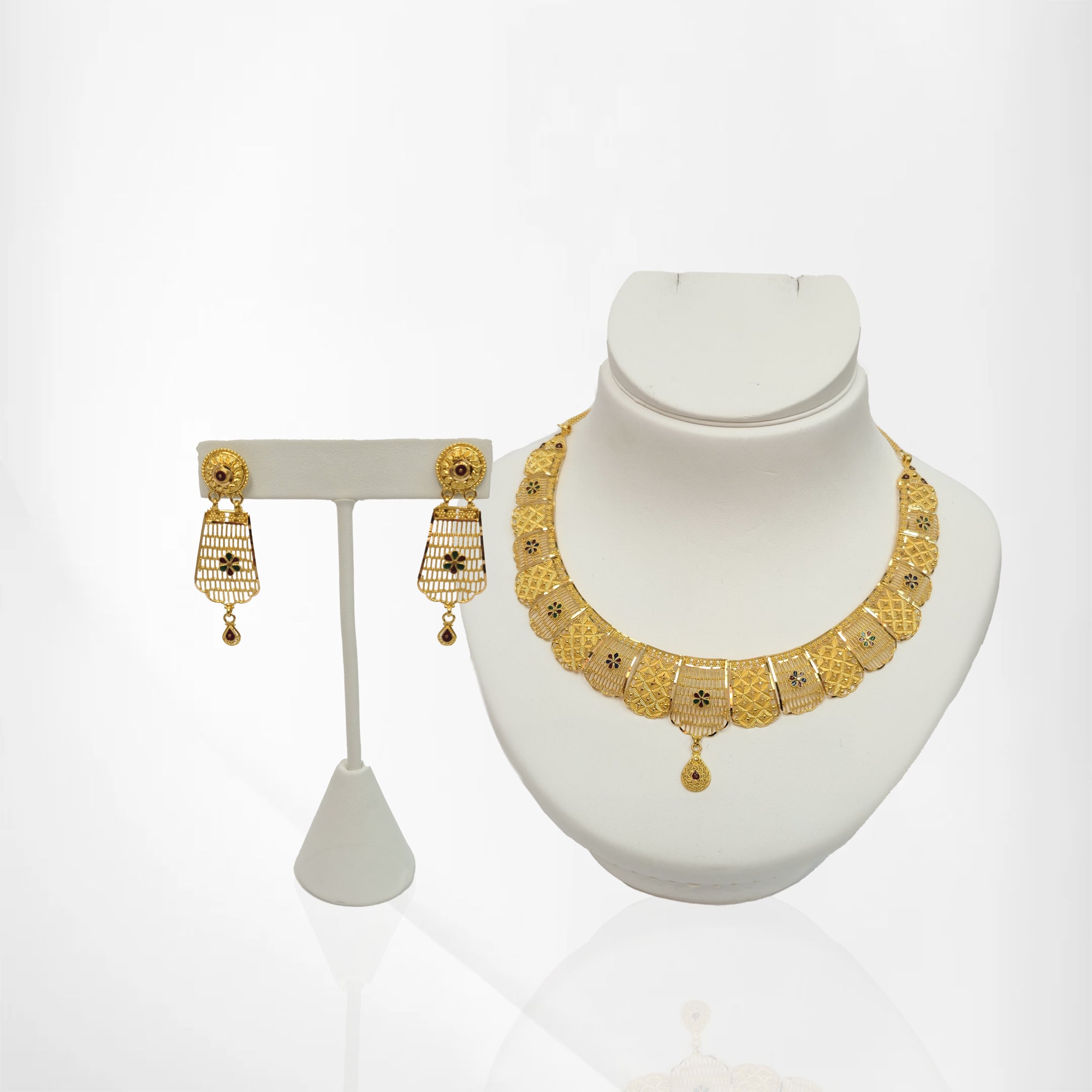 Dubai Inspired Matte Finish Gold Set