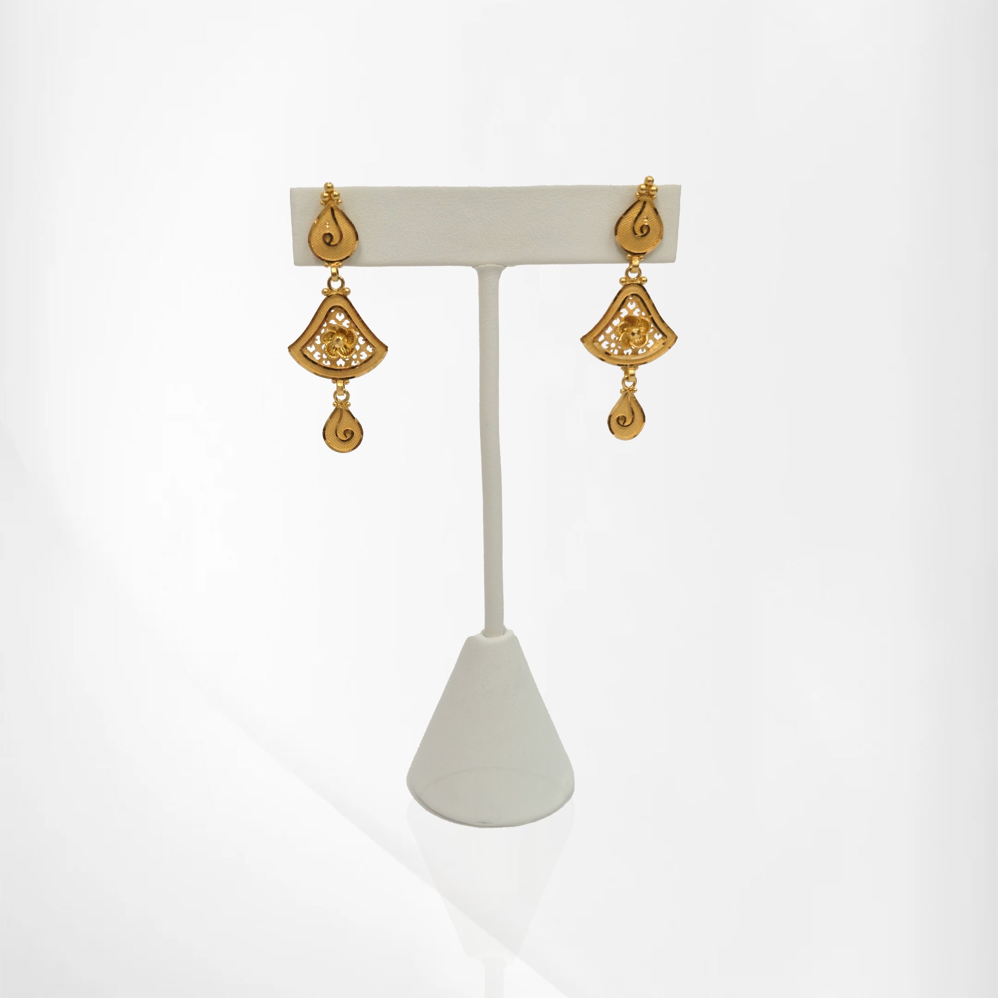 Classic Matte Finish Yellow Gold Set