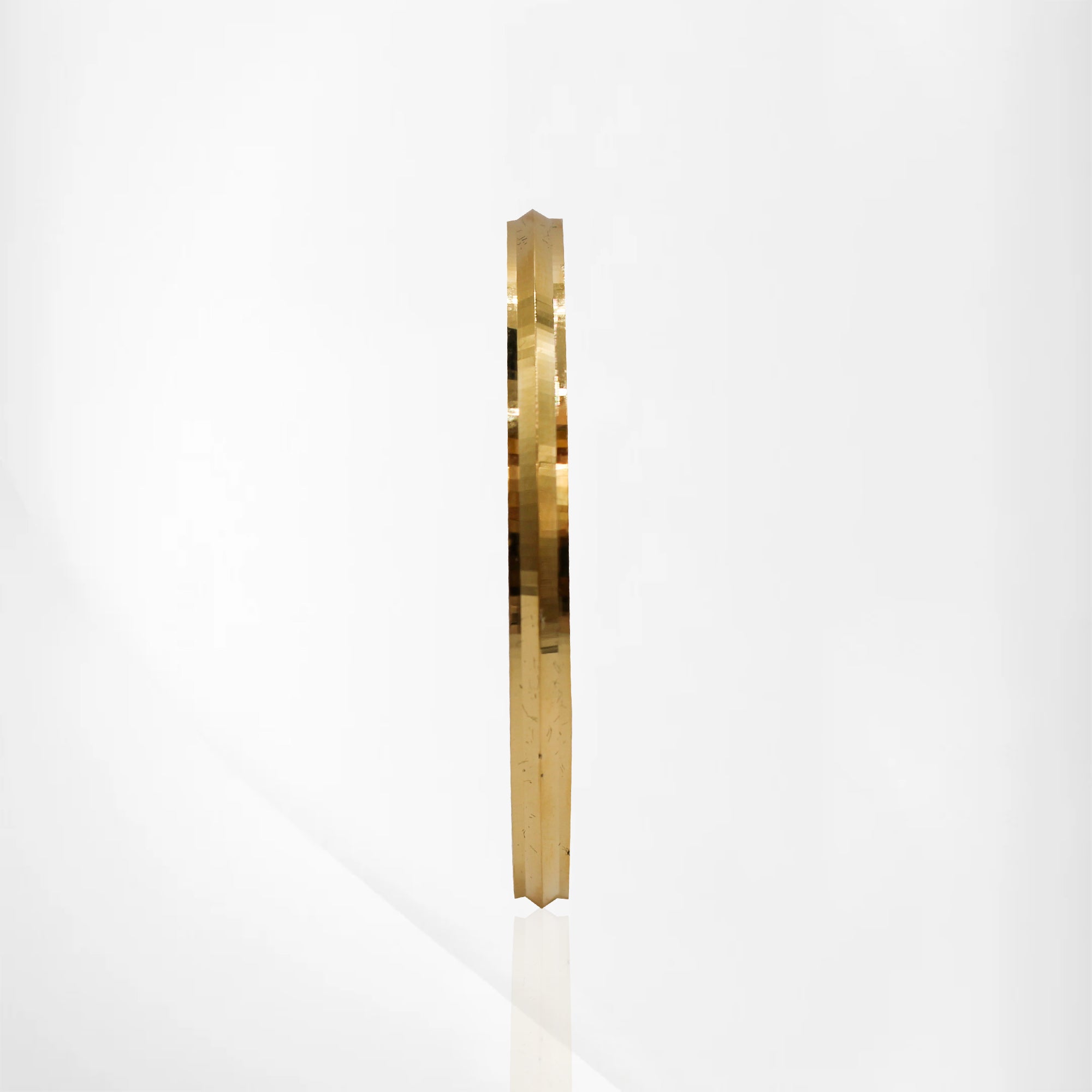 Spiritual Grace Baby Kada – Plain Gold Design