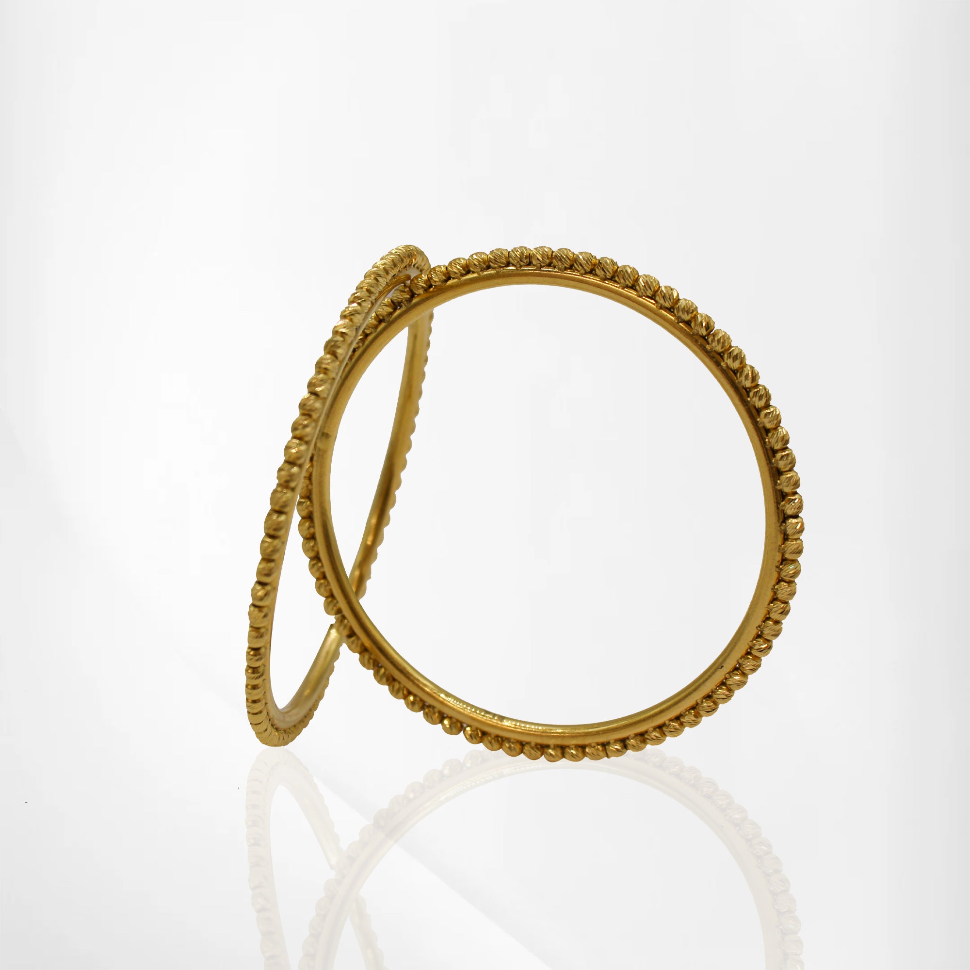 Charming Small Ball Pattern Baby Girls Bangles – A Touch of Traditional Beauty