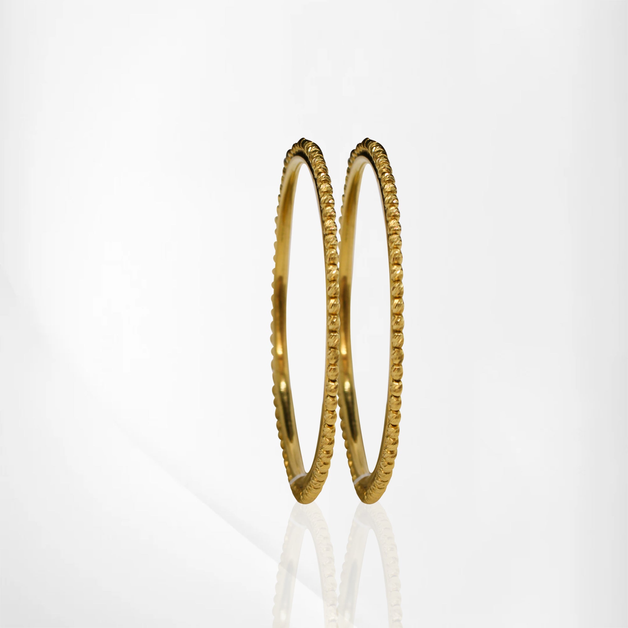 Charming Small Ball Pattern Baby Girls Bangles – A Touch of Traditional Beauty