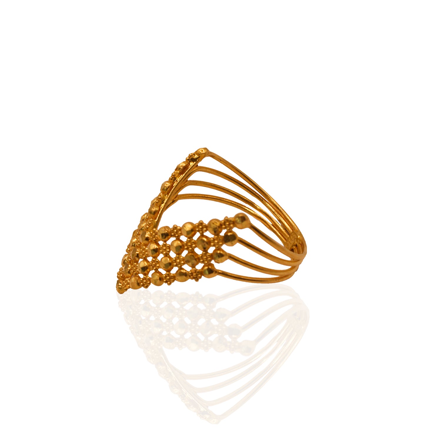 Heritage Glow Traditional Vanki-Style Ring