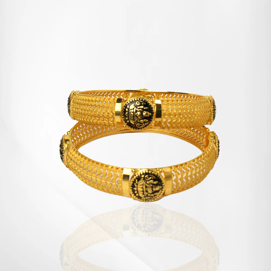 Intricate Lakshmi Divine Elegance Bangle