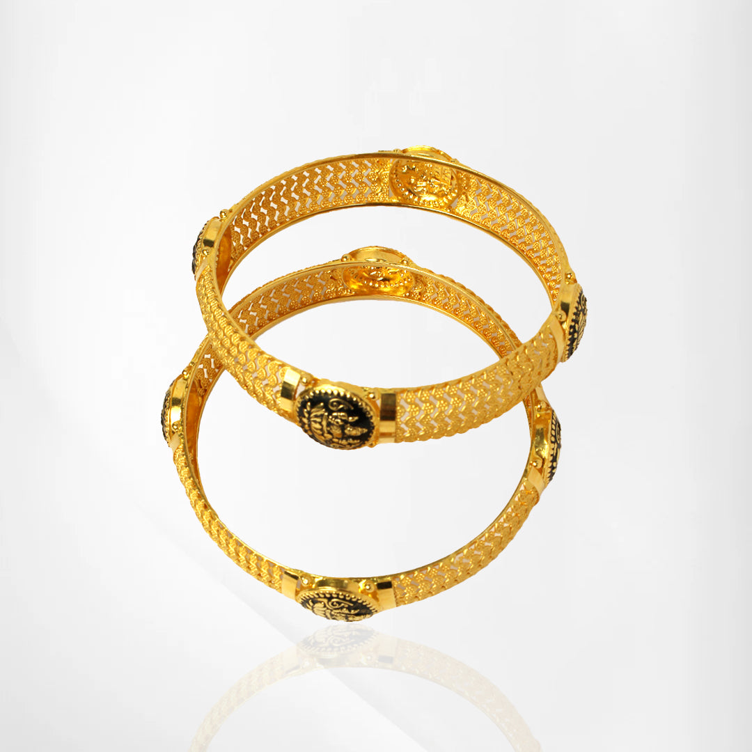 Intricate Lakshmi Divine Elegance Bangle