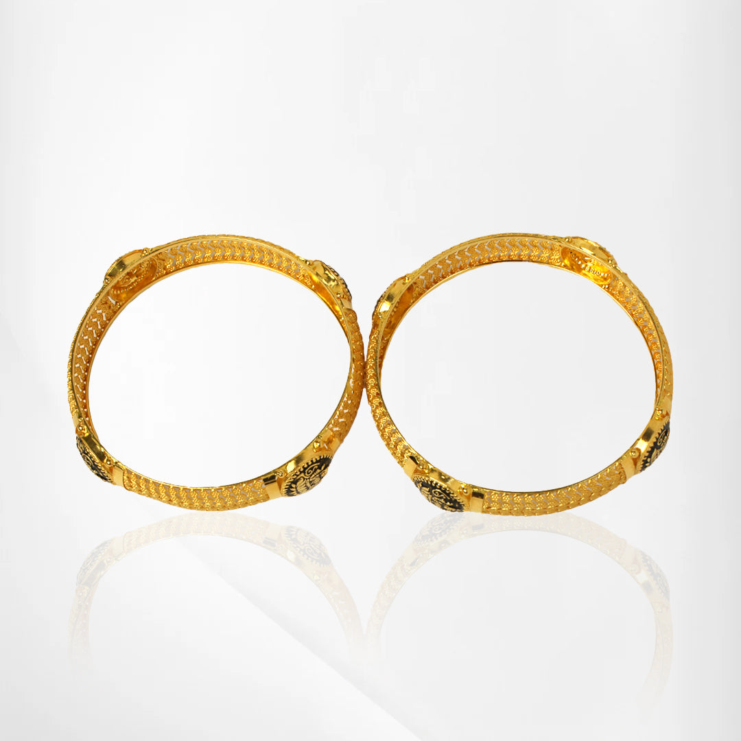 Intricate Lakshmi Divine Elegance Bangle